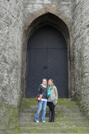Laura and I at King John's Castle