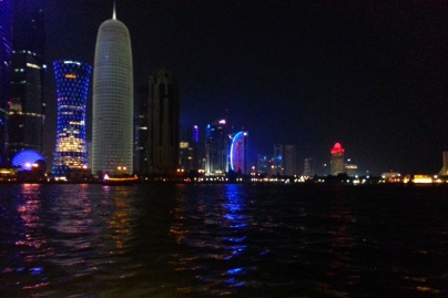 Doha run after the sun sets